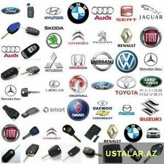 Açar ustası Avtomobil qapıların açılması — Bakı