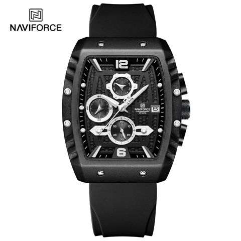 Kişi qol saatı Naviforce 8025 B/W — Bakı
