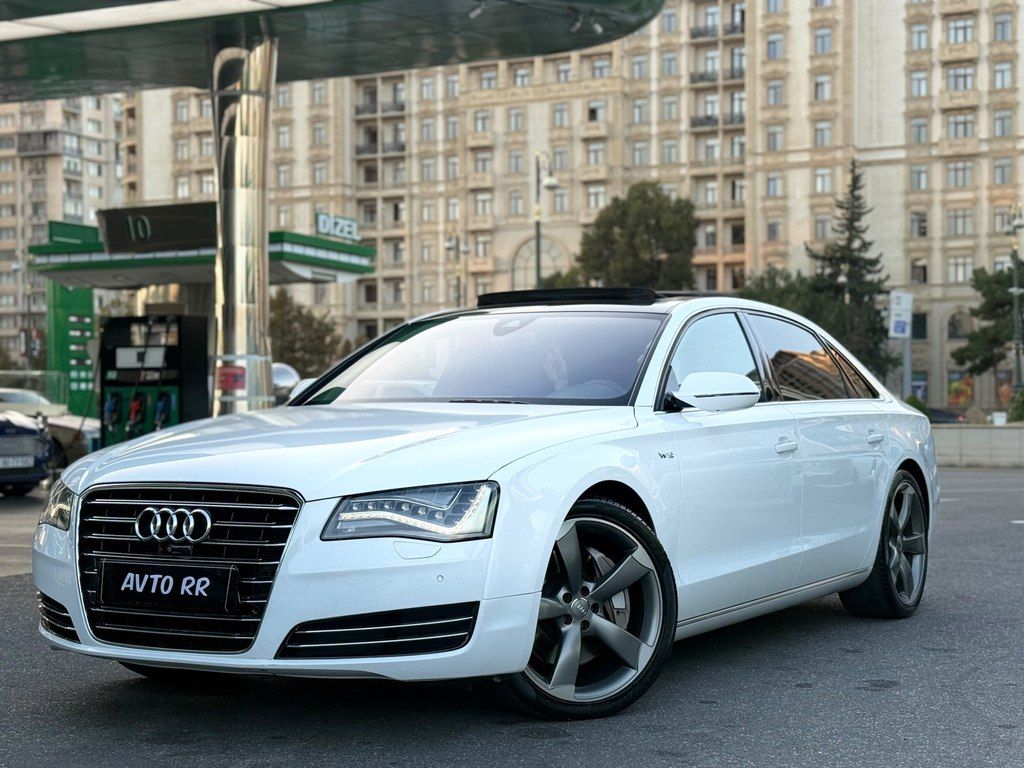 Audi A8, 4.0 L, 2013 il, 191 000 km — Avtomobillər, Bakı (12)