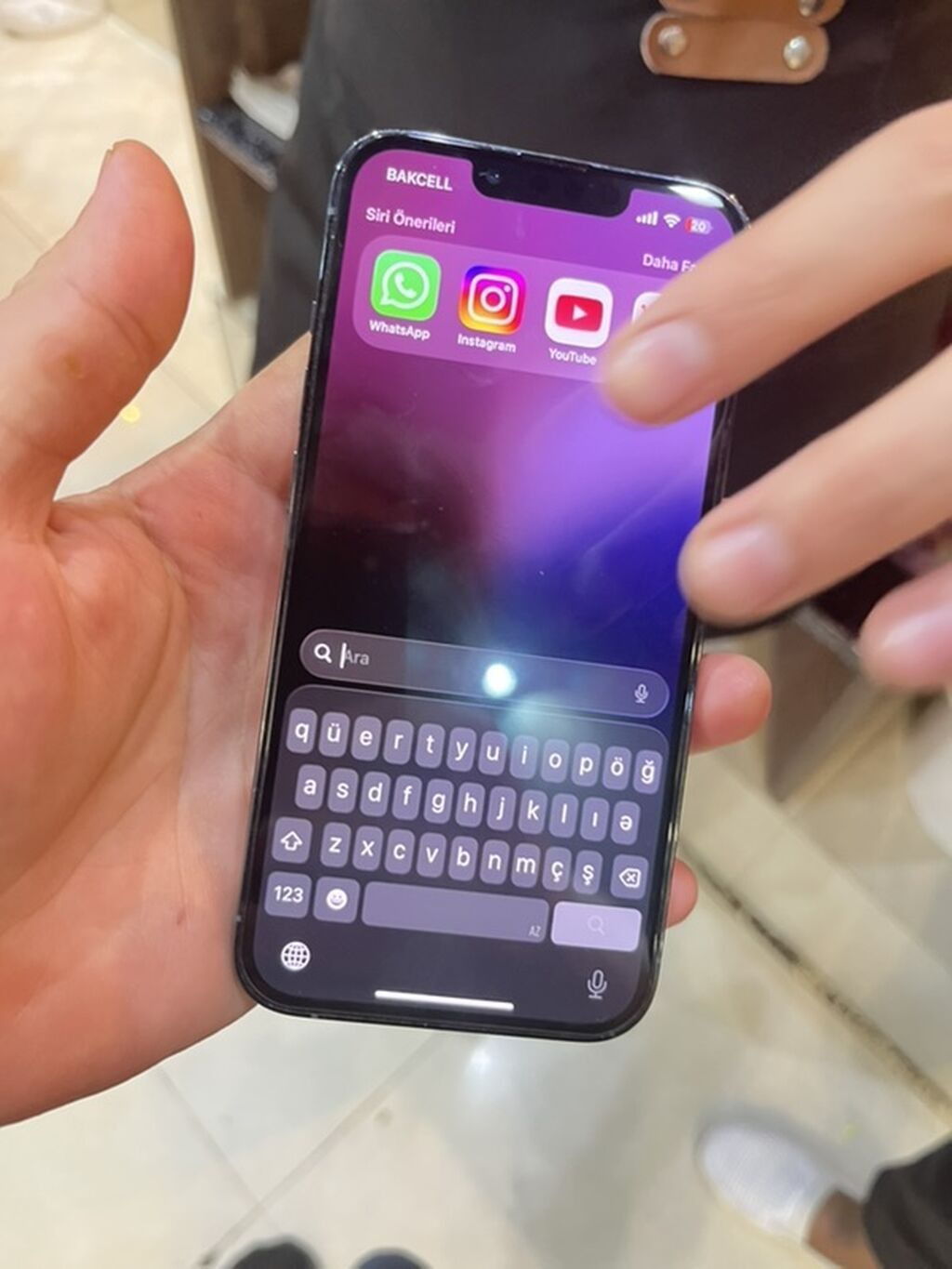 IPhone 13 Pro, 256 GB, Alpine Green, Zəmanət, Barmaq izi, Face ID — Apple iPhone, Sumqayıt (2)