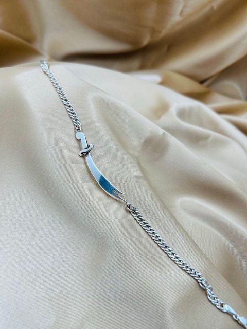 Gümüş qolbaq Icebella 163, kişilər üçün, 925 əyyar, 20 sm - ICEBELLA_163 — Bakı