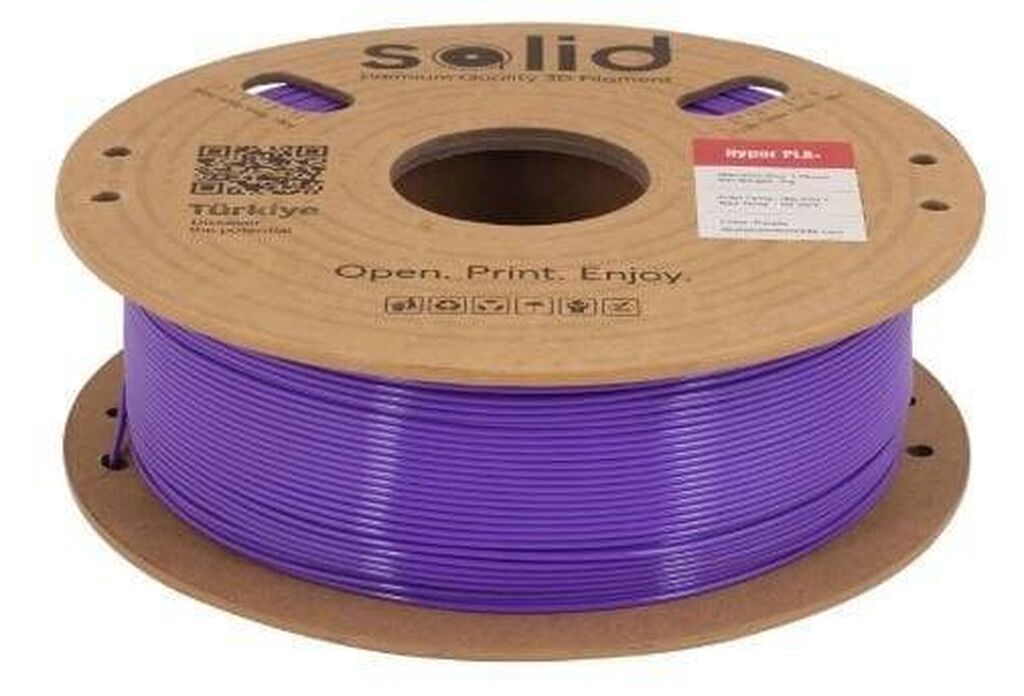 Solid Filament Hyper PLA+ – Bənövşəyi, 1 kq Yeni nəsil, yüksək — İstehlak malları və aksesuarlar, Bakı