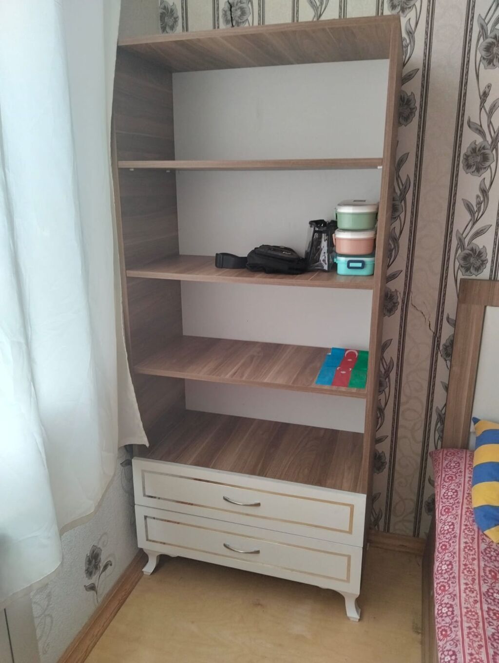 Gənc yataq dəsti 450 Azn. 3 çarpayı, yazı masası və dolab aiddir — Uşaq mebeli dəstləri, Digah (2)