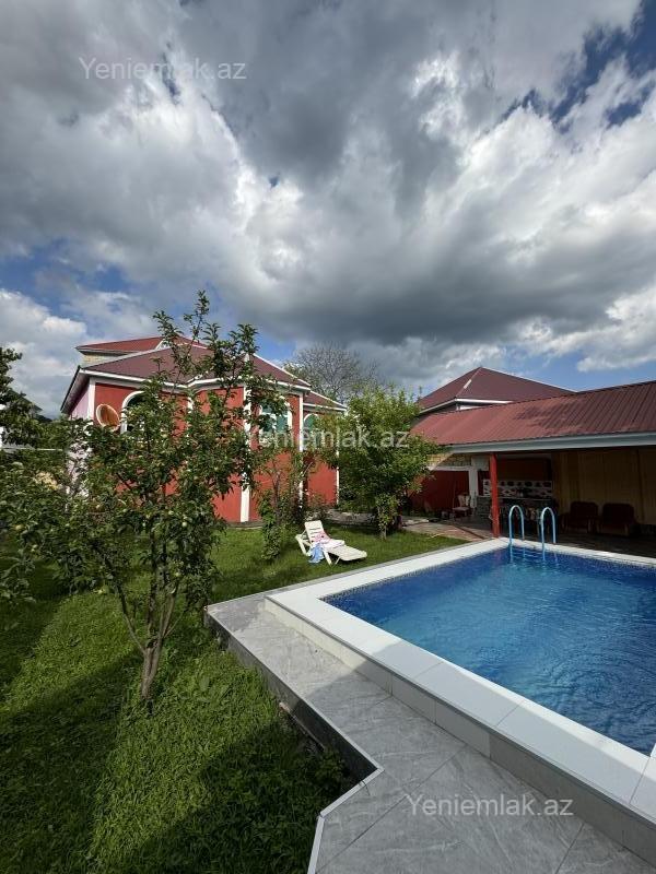 Günlük 4 otaqlı Həyət evi / Villa, 150 m², Qəbələ — Ev, villa, Qəbələ (10)