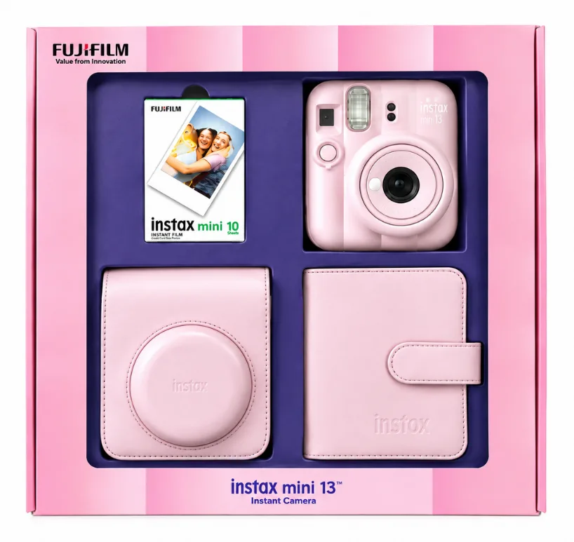 Fotoaparat Fujifilm Instax Mini 13 Pink -Bundle Box — Bakı