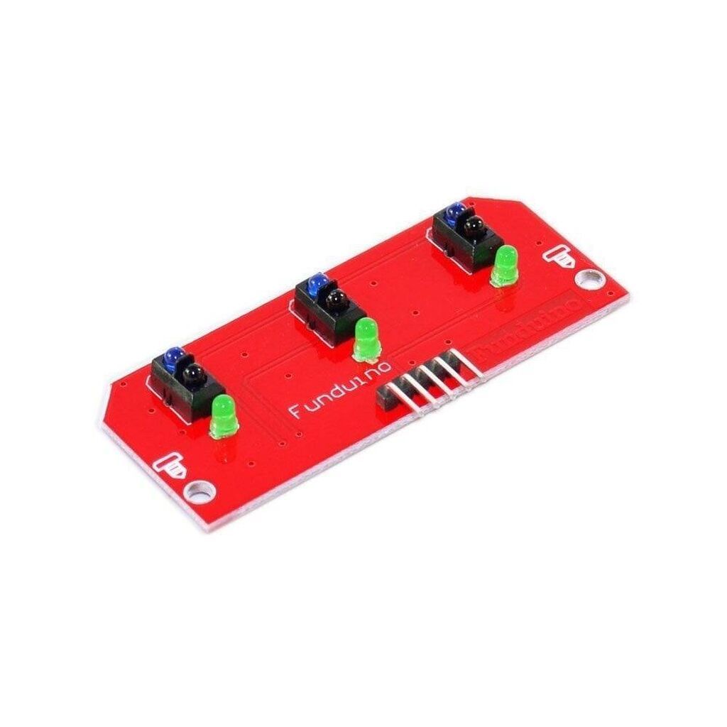 TCRT5000 3’lü Xətt Sensor Kartı Xətt izləyən robotlarda xəttin — Avtomobil elektrikası, Bakı (2)