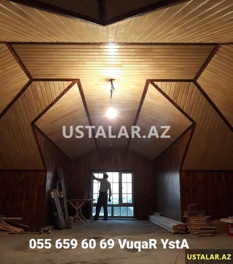 Absifka Mansart sauna pol parket ustasi — Bakı