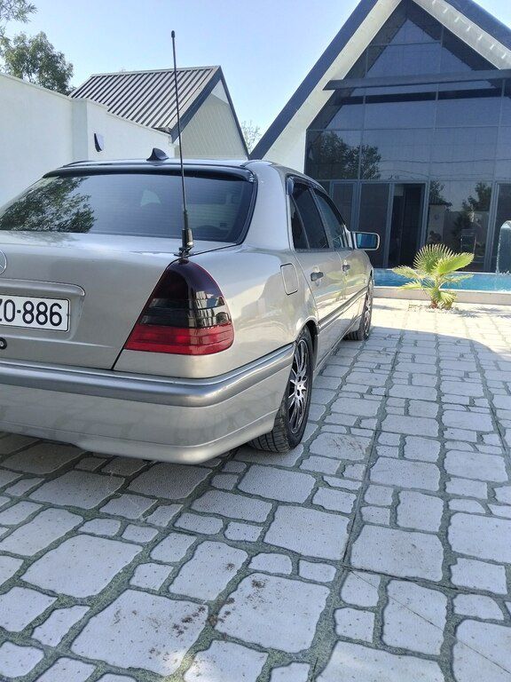 Mercedes C 180, 1.8 L, 1998 il, 489 800 km 90-ZO-886 — Avtomobillər, Bakı (12)