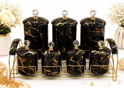 Qida məhsullarının və ədviyyatların saxlanılması üçün dəst PH13, 100/500 ml, Keramika — Bakı