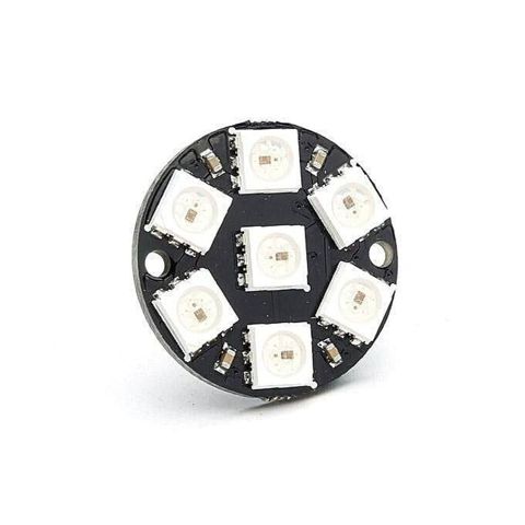 NeoPixel 7’li Dairə (CJMCU-2812-7) NeoPixel Halqa, üzərində 7 ədəd — Bakı