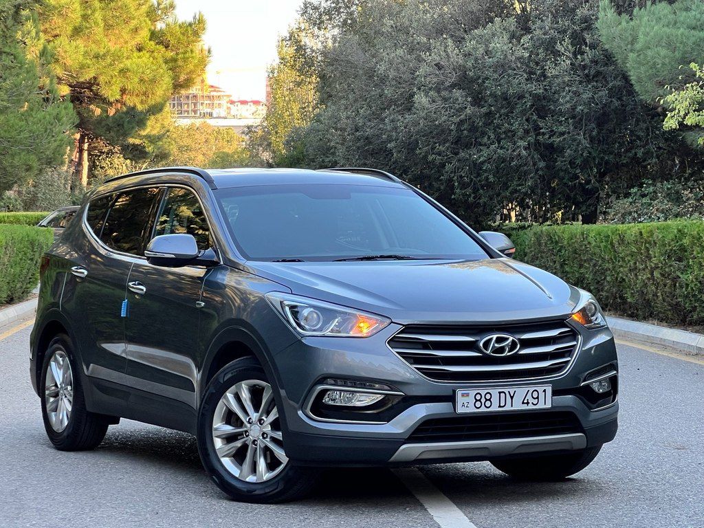 Hyundai Santa Fe, 2.0 L, 2016 il, 181 000 km 88-DY-491 — Avtomobillər, Bakı (5)