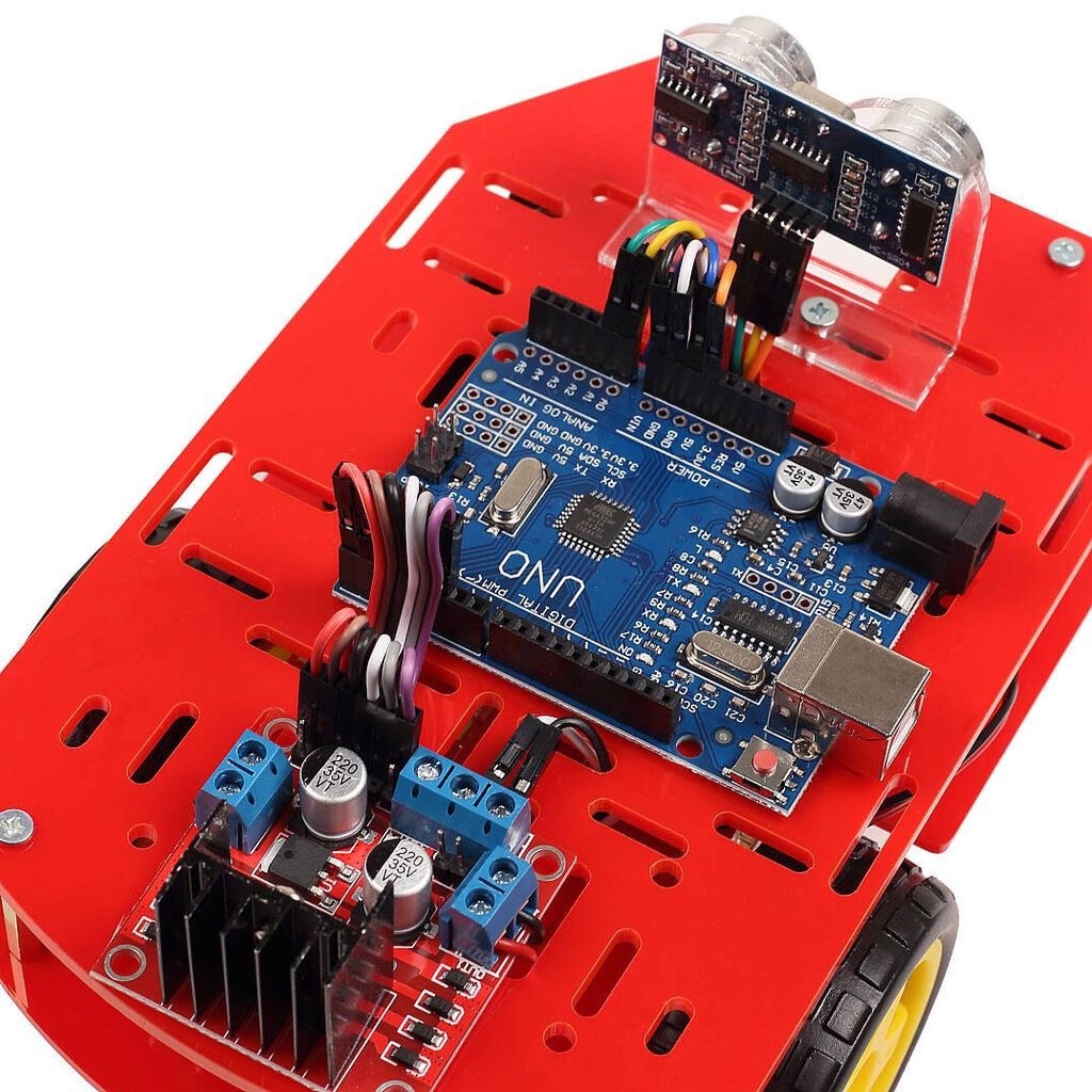 Arduino Maneədən Qaçan Robot Dəsti Layihə tapşırıqları, robotik — Oyuncaq figuraları, Bakı (3)