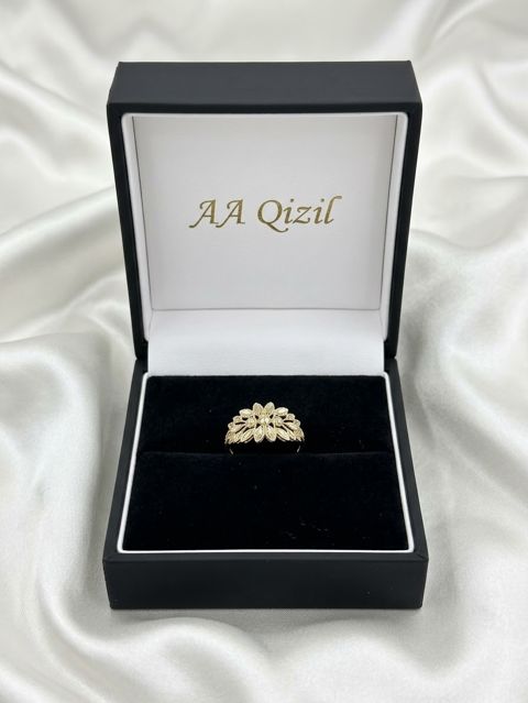 Üzük qadınlar üçün AA qizil, qızıl 585 əyar, 1.03 q — Bakı