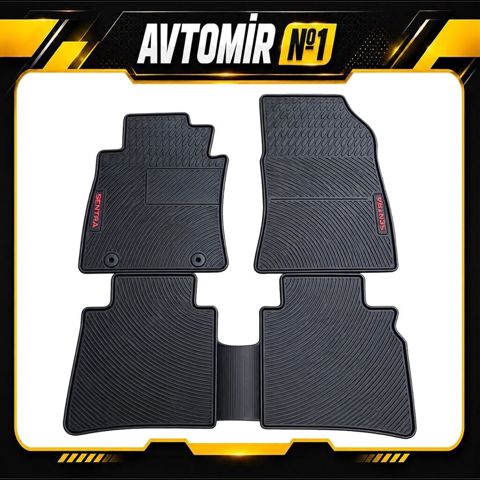 Nissan Sentra 2013-2019 üçün xüsusi ölçüdə rezin salon ayaqaltısı — Bakı