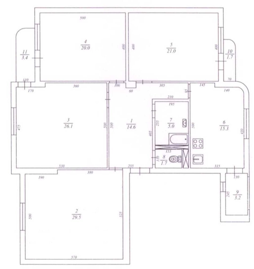 Satılır 4 otaqlı yeni tikili 175 m² — Mənzil, Bakı (10)