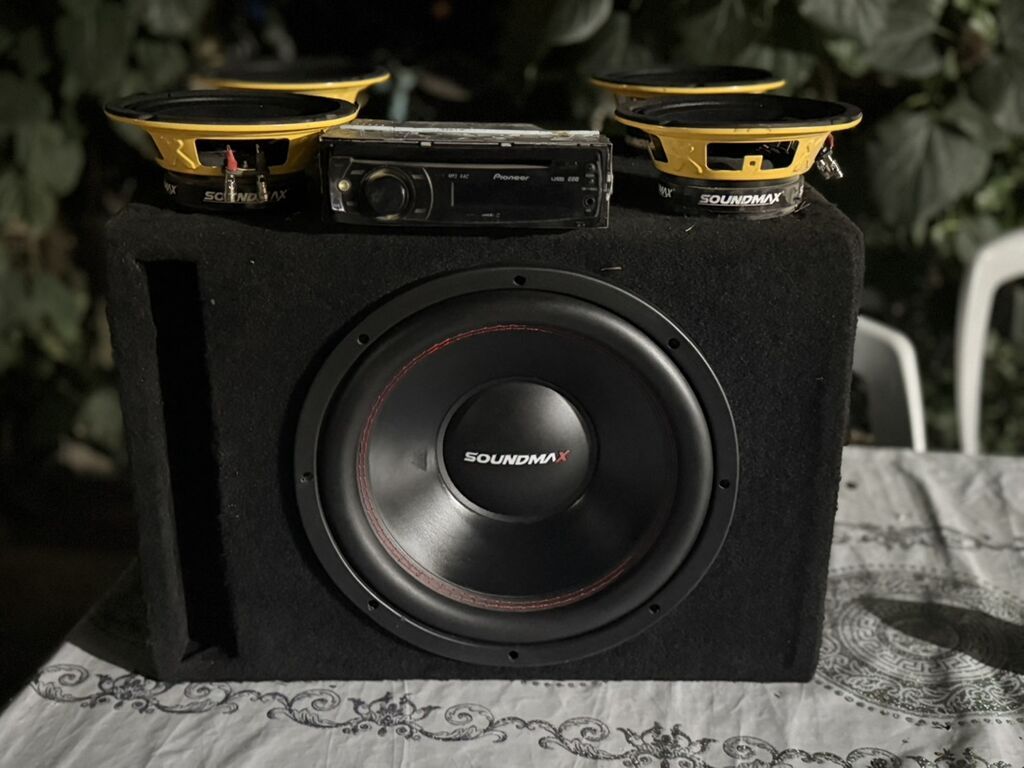 Avtomobil üçün audio dəst - Brend: Soundmax (dinamiklər və — Avtomobil akustikası, Göytəpə (4)