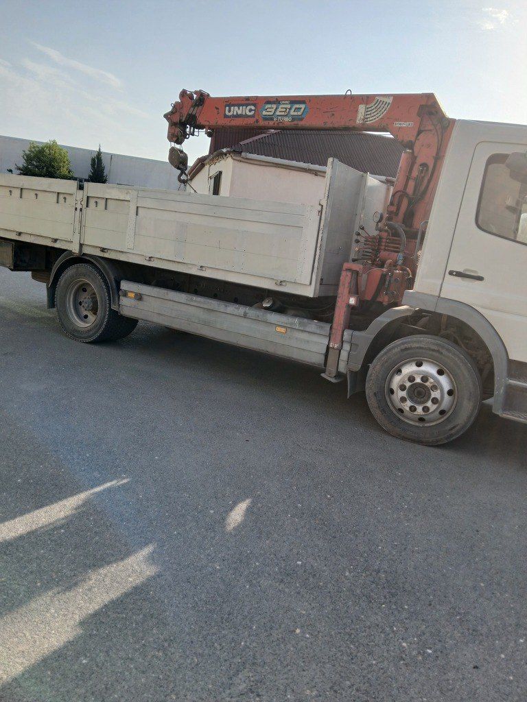 Mercedes Atego 1218, 4.3 L, 2000 il, 600 000 km 99-CU-440 — Avtokranlar, Bakı (10)
