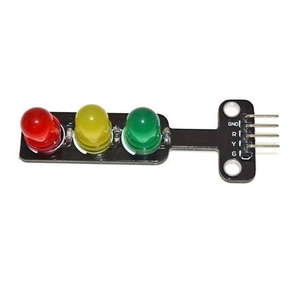 Arduino LED Trafik Lampası (İşıqfor) Modulu – 5V Kompakt ölçülü mini — Ampullar, Bakı (2)