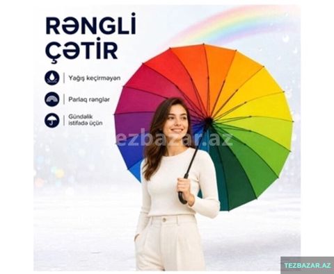 Rəngli çətir — Bakı