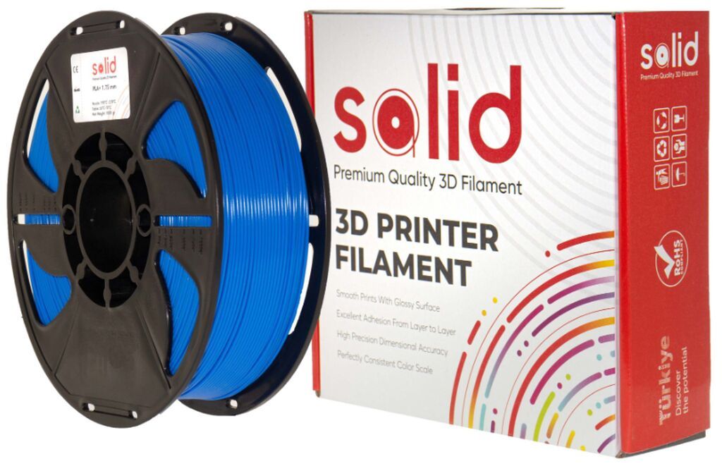 Solid Filament Petg, Mavi, 1 kq – 3D printerlər üçün yüksək — İstehlak malları və aksesuarlar, Bakı (2)