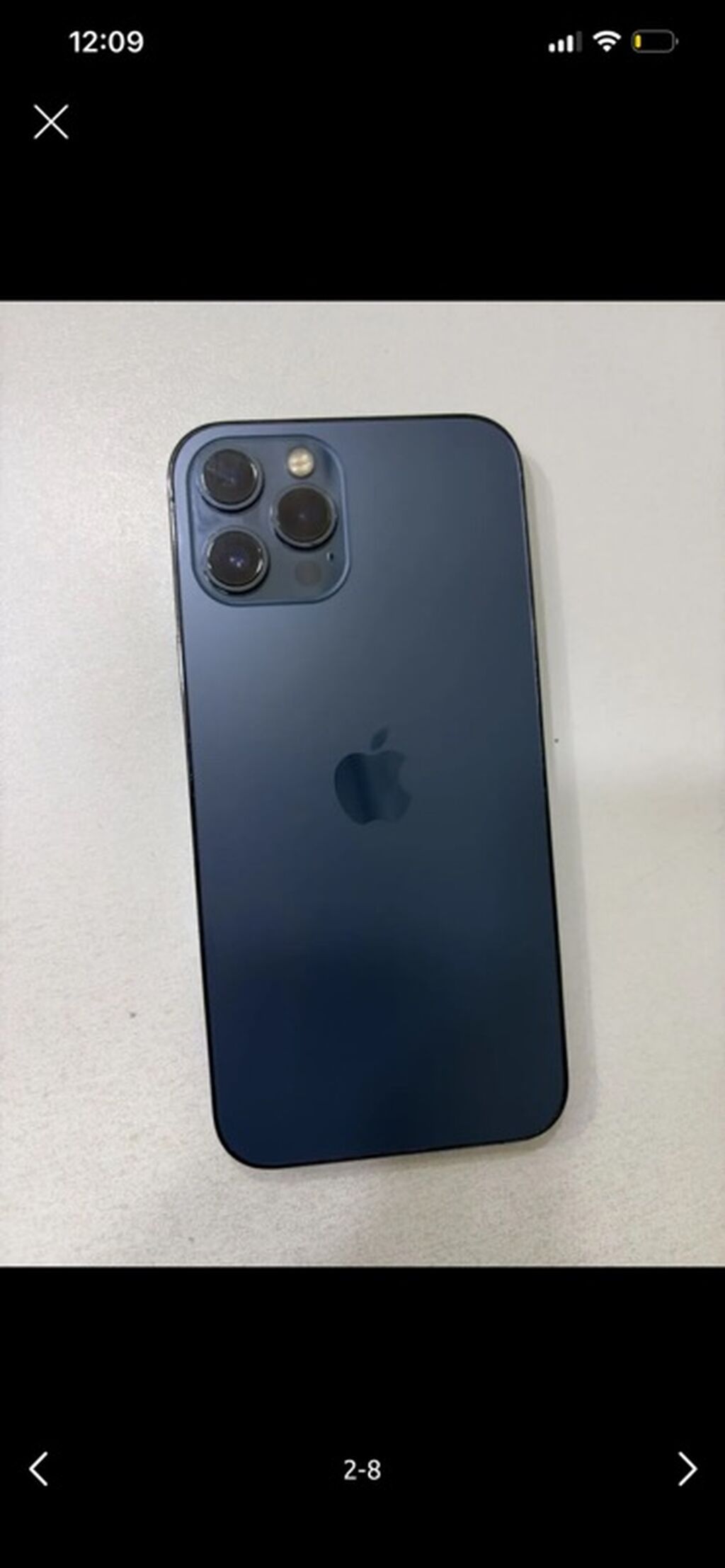 IPhone 12 Pro, Göy, Face ID — Apple iPhone, Bakı (2)