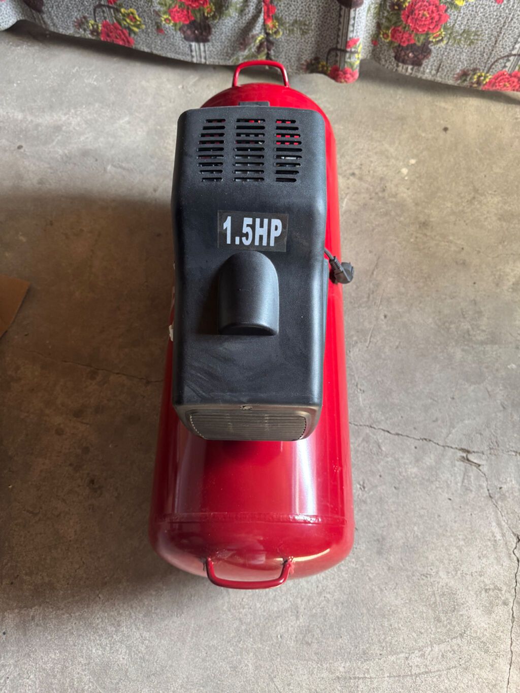 PAX Air Compressor – 1.5 HP, horizontal tipli, qırmızı metal hava — Pompa və kompressor, Ağstafa (3)