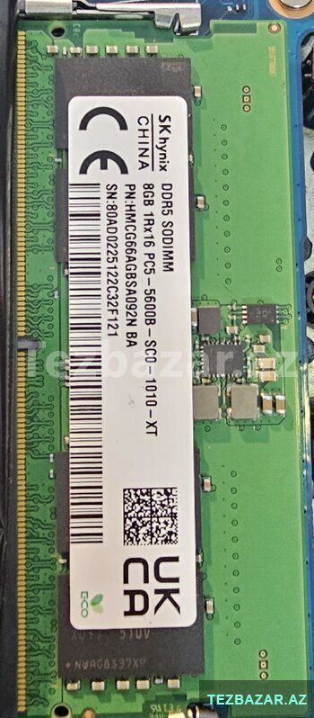 ddr5 5600mhz noutbuk operativ yaddaş — Gəncə