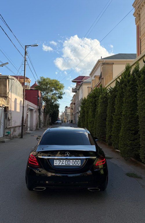 Mercedes C 300, 2.0 L, 2015 il, 116 000 km — Avtomobillər, Bakı (5)