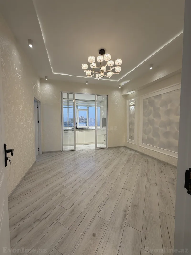 Satılır 3 otaqlı Mənzil Yeni tikili 65 m² Bakı, Yasamal r., İnşaatçılar m., Yeni Yasamal — Bakı
