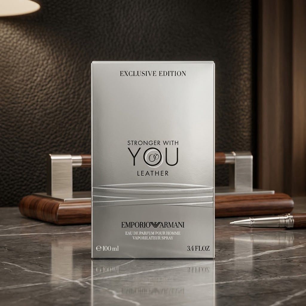Ətir suyu No brand, Emporio Armani Stronger With You Leather, Kişilər üçün, 100 ml — Mallar, Bakı