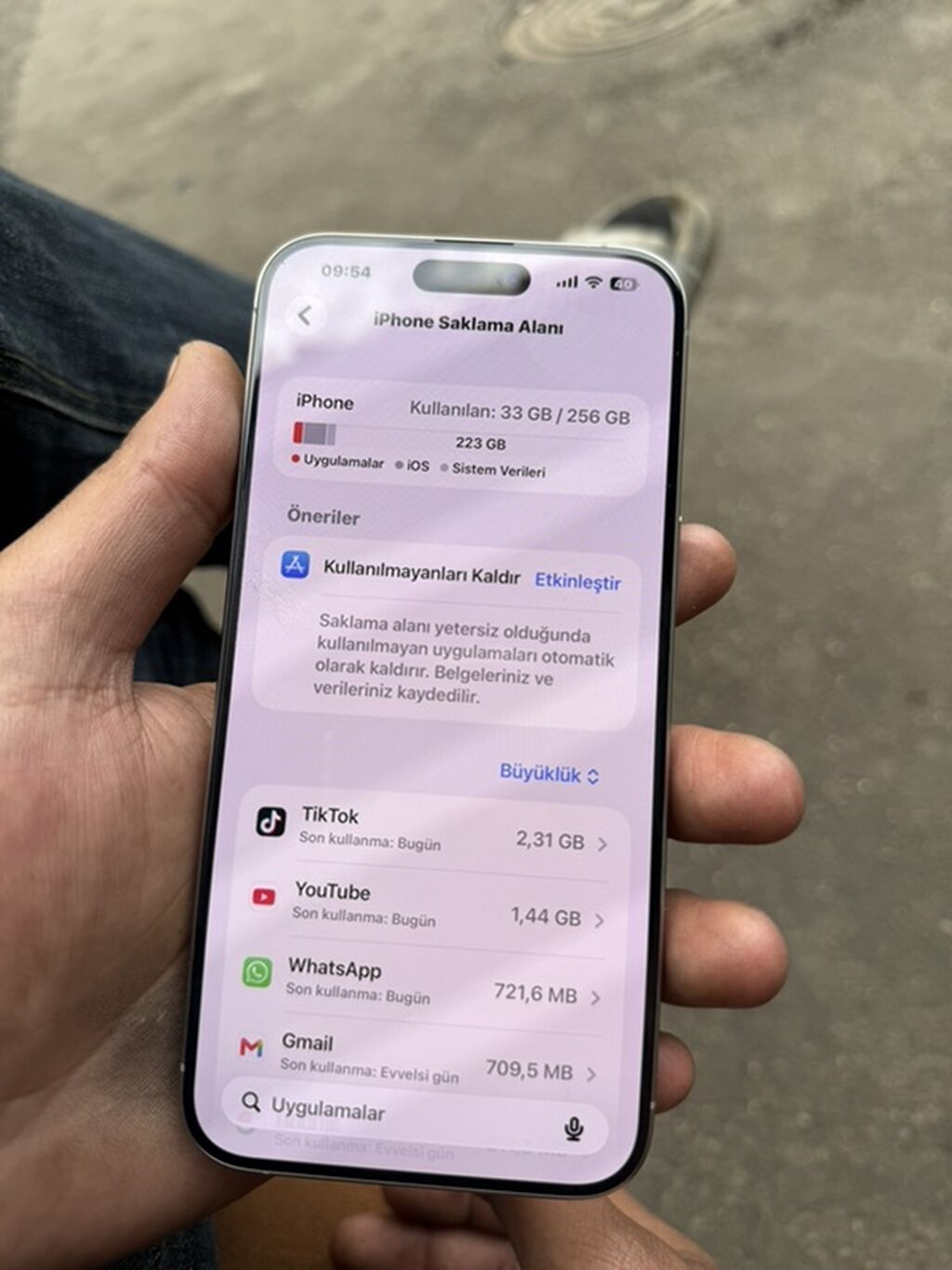 IPhone 15 Pro Max, 256 GB, Gümüşü — Apple iPhone, Bakı (6)