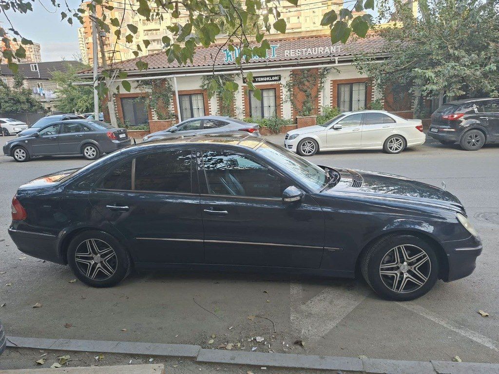 Mercedes E 240, 2.6 L, 2002 il, 337 000 km — Avtomobillər, Bakı (3)