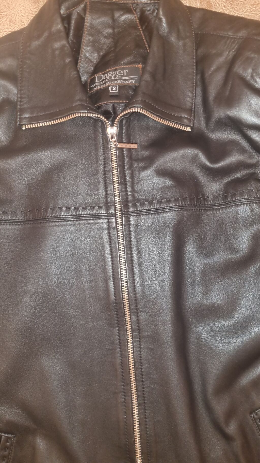 Kurtka, Dəri, Payız, Massimo Dutti, S — Kurtkalar, Bakı