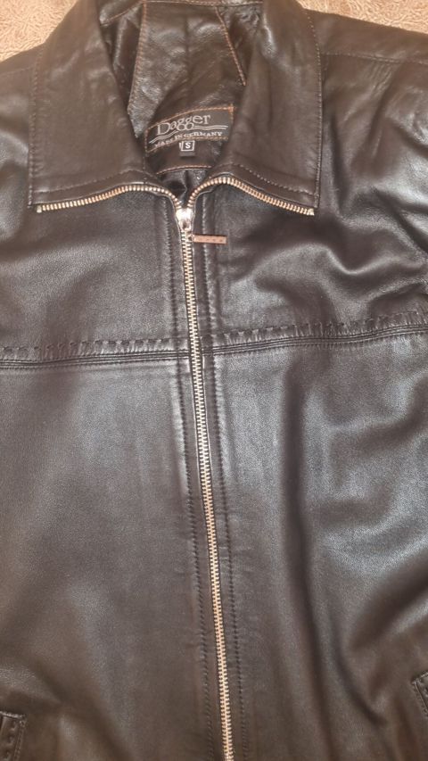 Kurtka, Dəri, Payız, Massimo Dutti, S — Bakı