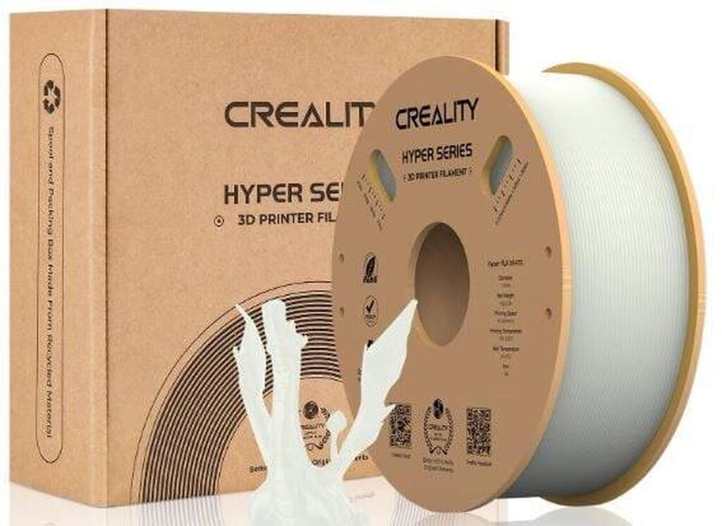 Creality Hyper PLA Filament Ağ – 1 kq Creality firmasının Hyper PLA — İstehlak malları və aksesuarlar, Bakı