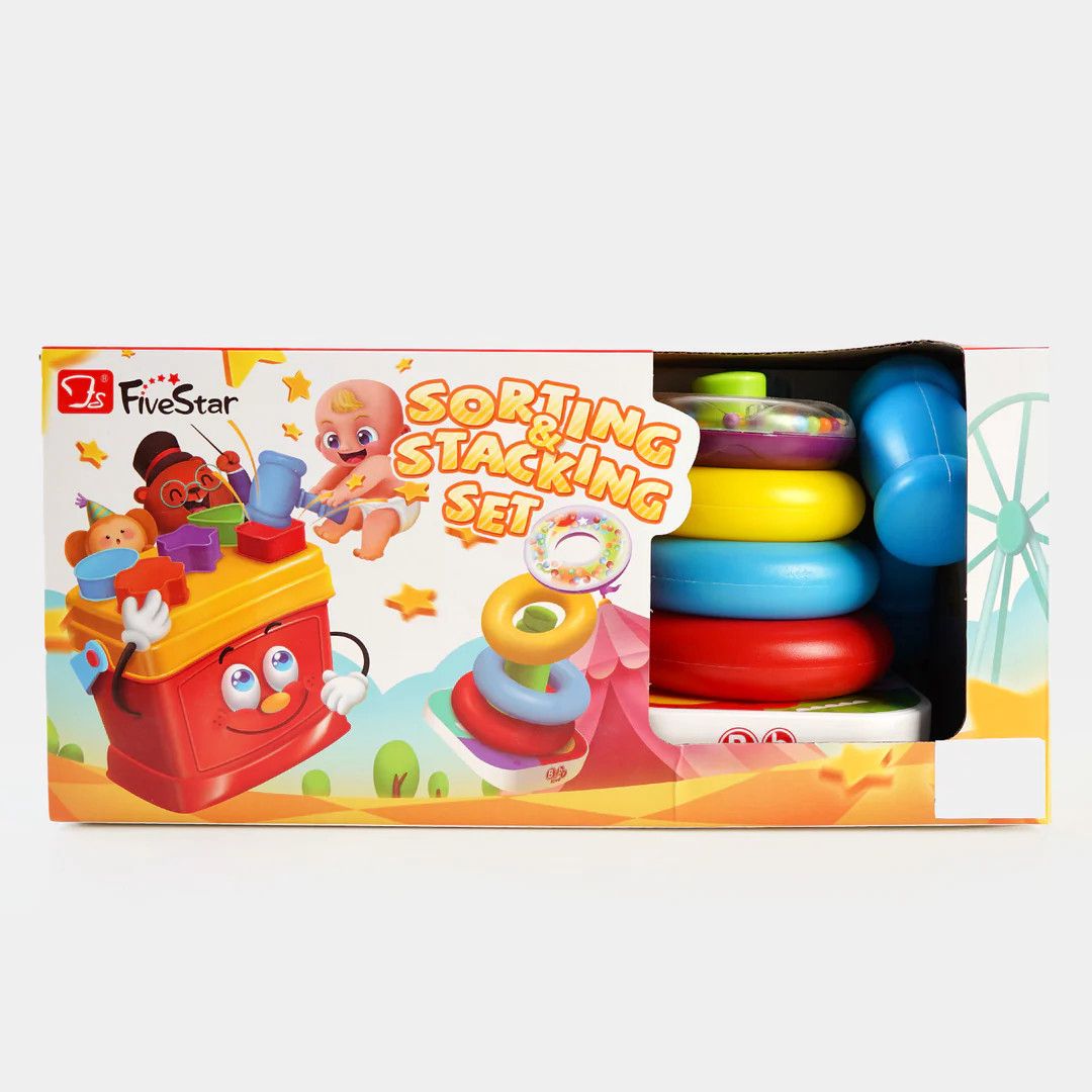Piramida Sorting&Stacking Set, plastik, 1 yaş+ — Mallar, Bakı