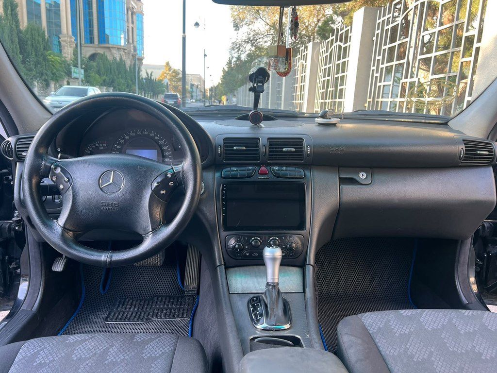 Mercedes C 200, 2.0 L, 2000 il, 412 000 km — Avtomobillər, Bakı (2)