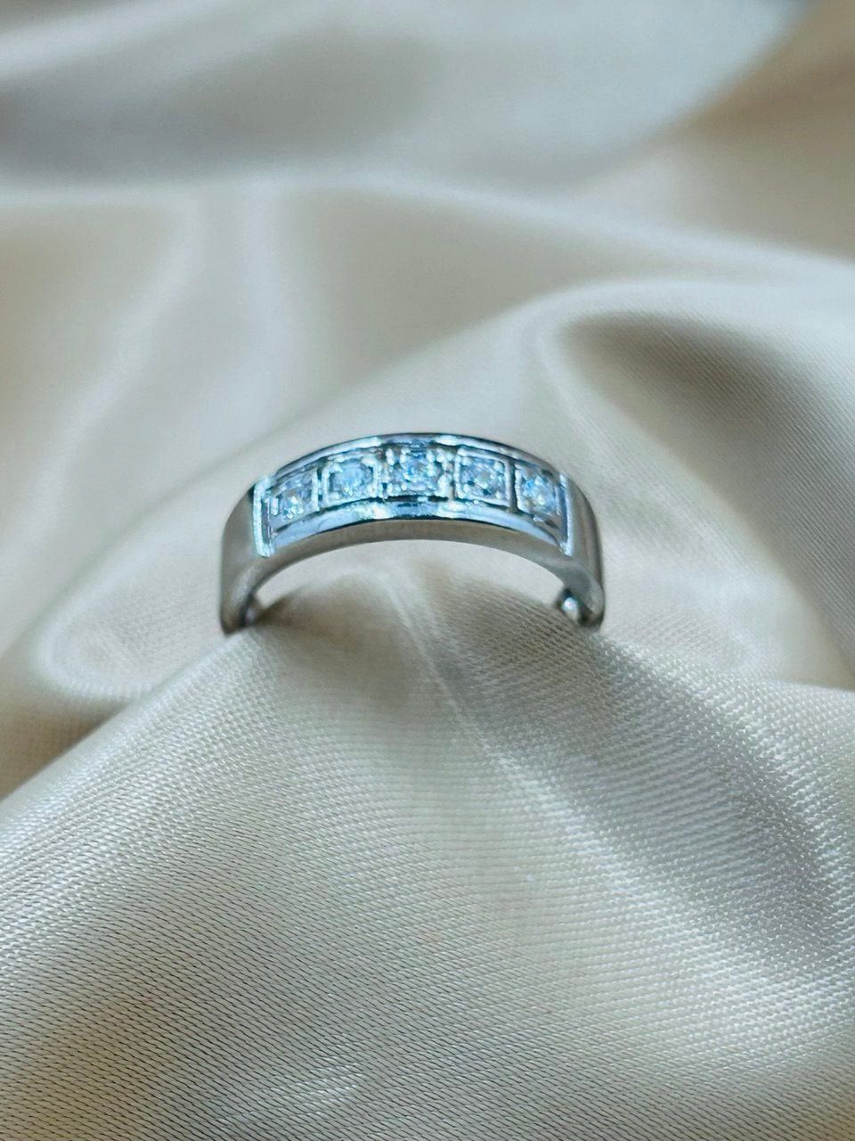 Gümüş kişi üzüyü Icebella 150, 925 əyyar, ölçü 19 mm, 3.5 q - ICEBELLA_150 — Mallar, Bakı