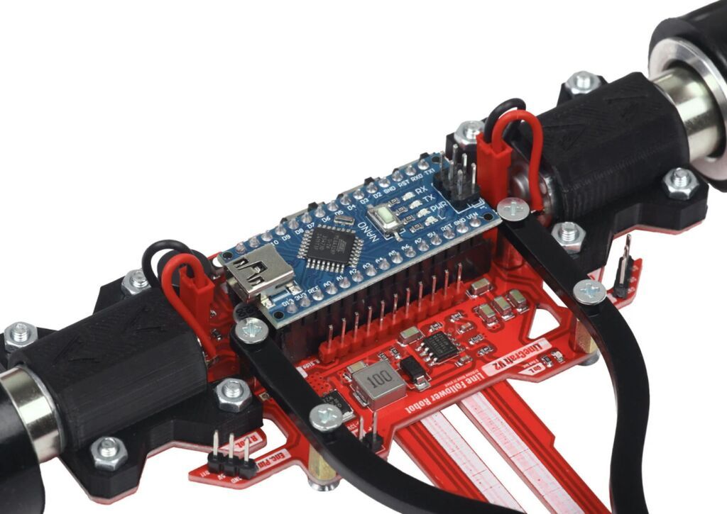 LineCraft V2 – İləri Səviyyə Xətt İzləyən Robot Dəsti (4000 RPM) — Oyuncaq figuraları, Bakı (4)