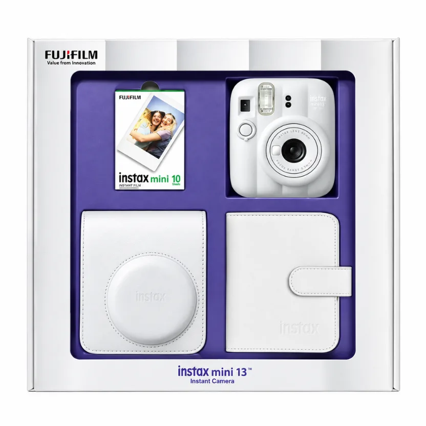 Fotoaparat Fujifilm Instax Mini 13 White -Bundle Box — Bakı