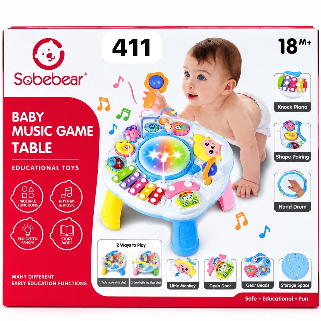 Musiqili oyuncaq ABC ABC411 18 aydan plastik batareyalı — Mallar, Bakı (2)