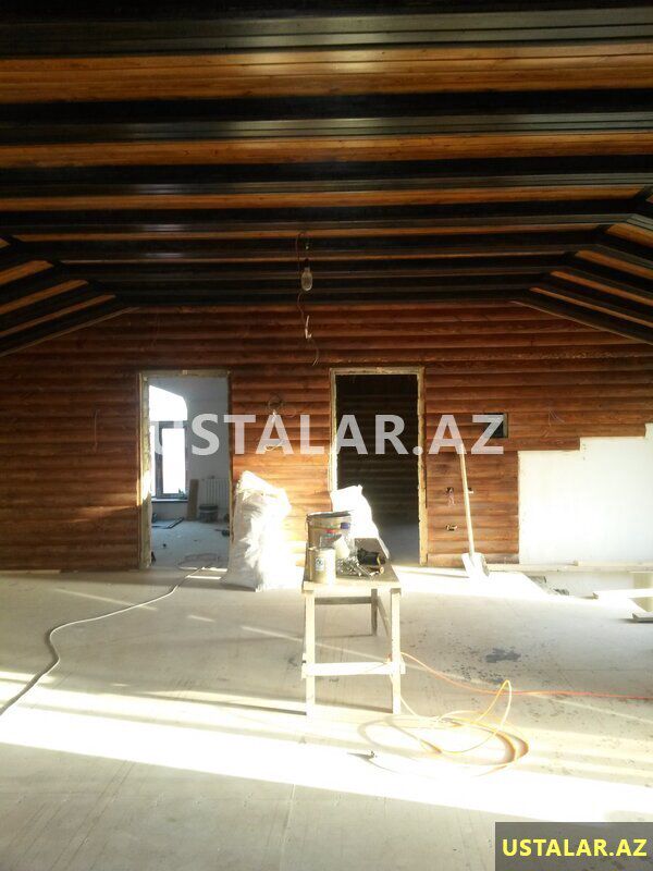 Absifka Mansart sauna pol parket ustasi — Digər, Bakı (4)