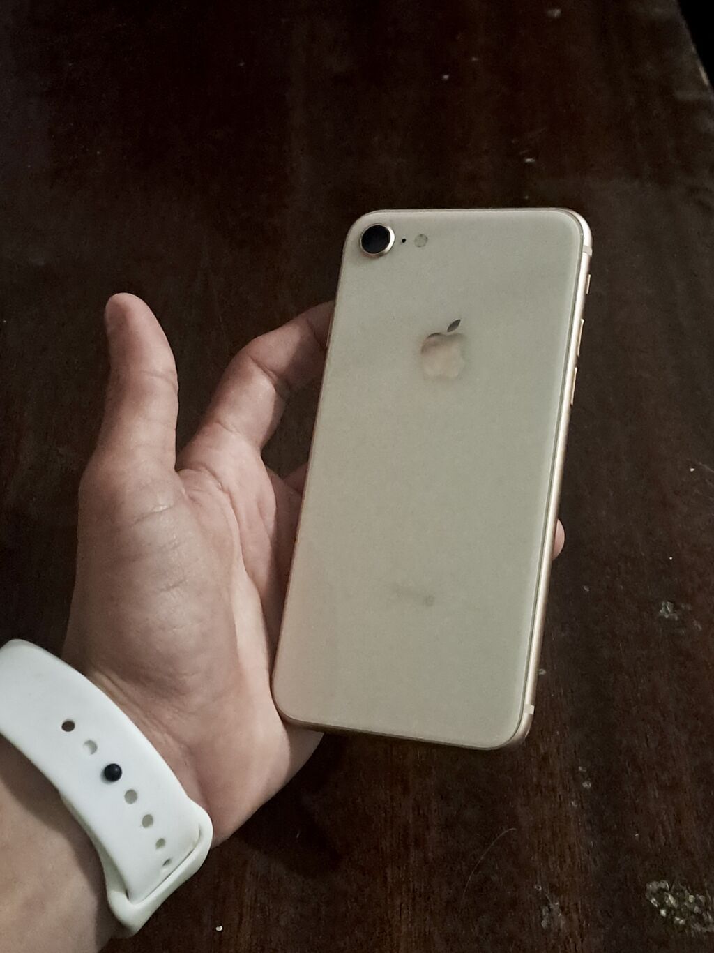 IPhone 8, 64 GB, Matte Gold, Barmaq izi — Apple iPhone, Bakı (2)
