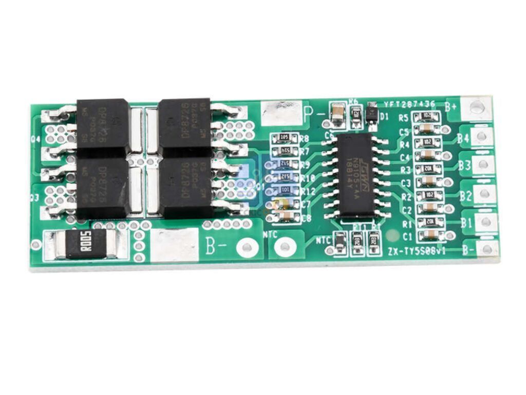 BMS Modul 5S 10A Li‑Po Batareya Balans Şarj Dövrəsi 5S 10A BMS — Smartfon ehtiyat hissələri, Bakı (2)