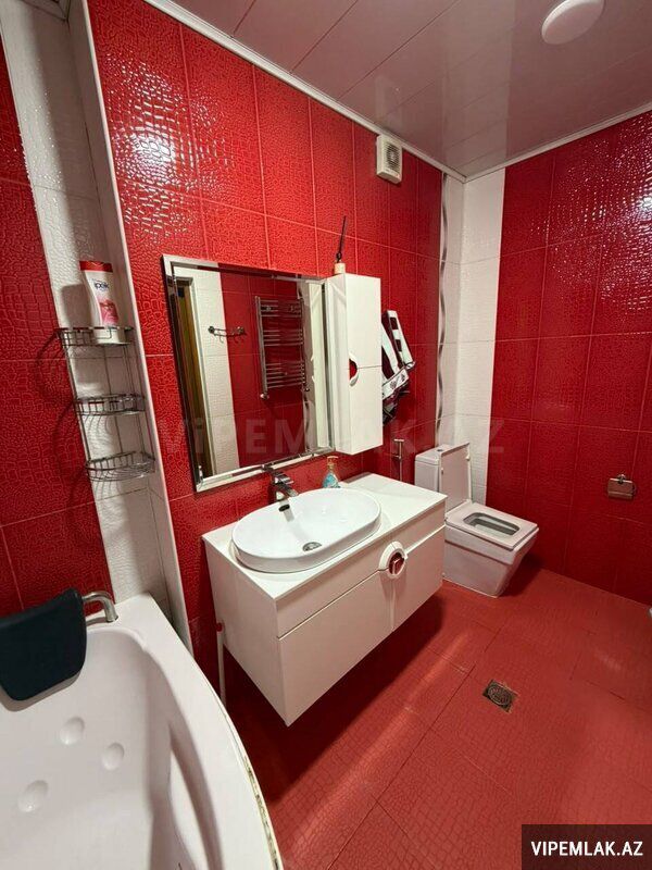Nəsimi rayonunda 2 otaqlı Köhnə tikili Kirayə verilir, 85 m² — Mənzil, Bakı (6)
