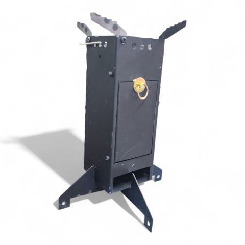Piknik üçün roket sobası, metal, qara — Bakı