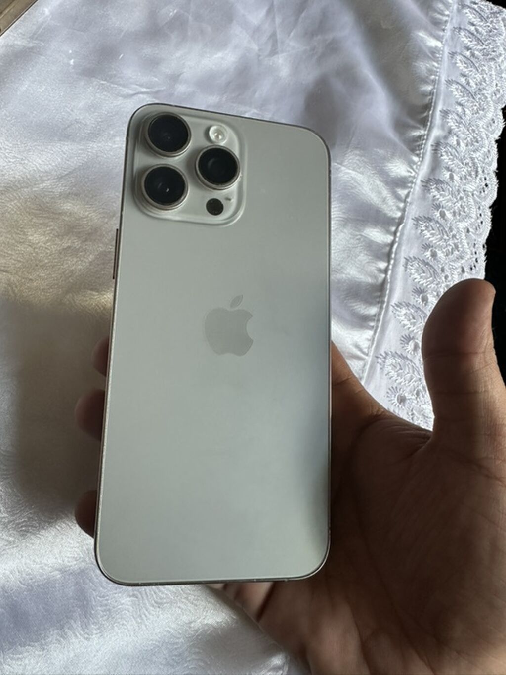 IPhone 15 Pro Max, 256 GB, Gümüşü, Face ID — Apple iPhone, Digah (2)