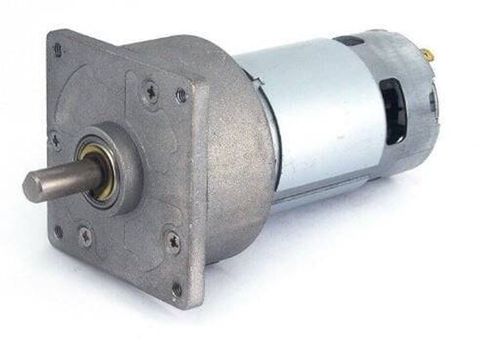 12V 30 RPM 60mm Reduktorlu Kvadrat Flanşlı DC Motor Yüksək tork tələb — Bakı