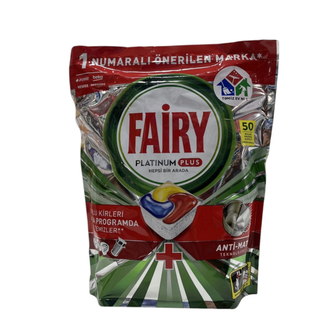 Qabyuyan maşın üçün kapsullar Fairy Platnium Plus, 50 əd — Mallar, Bakı