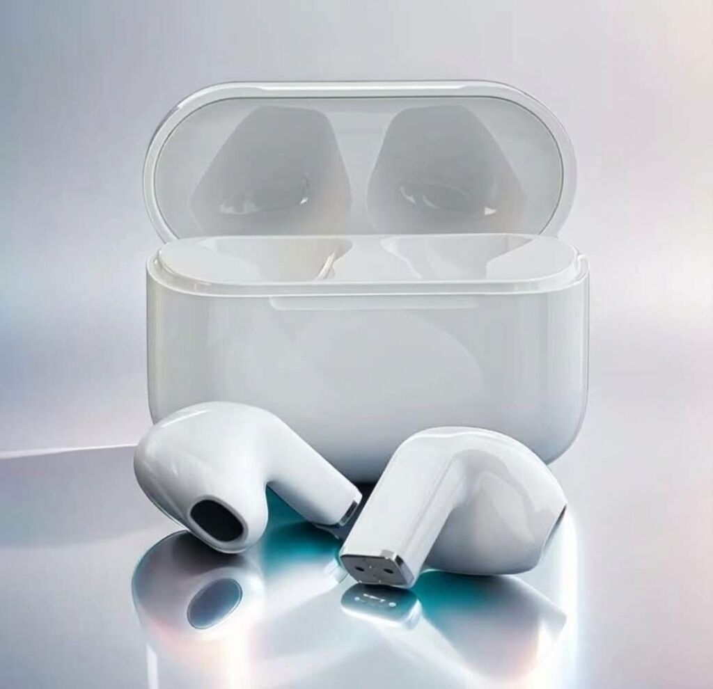 Yeni Simsiz (Bluetooth) Qulaqcıqlar, Apple, rəng - Ağ — Qulaqcıqlar, Bakı (2)